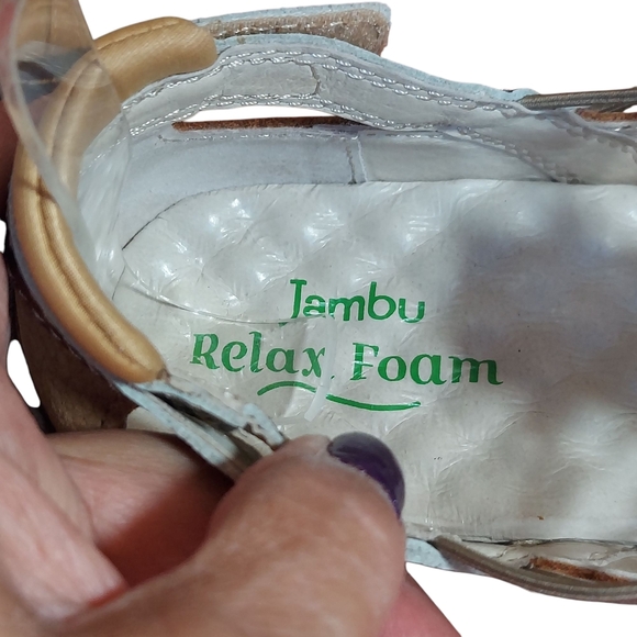 Jambu Tan and Brown Sandals with Strappy Design Slip On - Picture 4 of 16